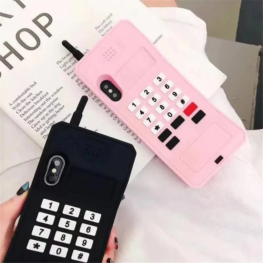 3D Cartoon Mobile Phone iPhone Case - P's One-Stop Shop 