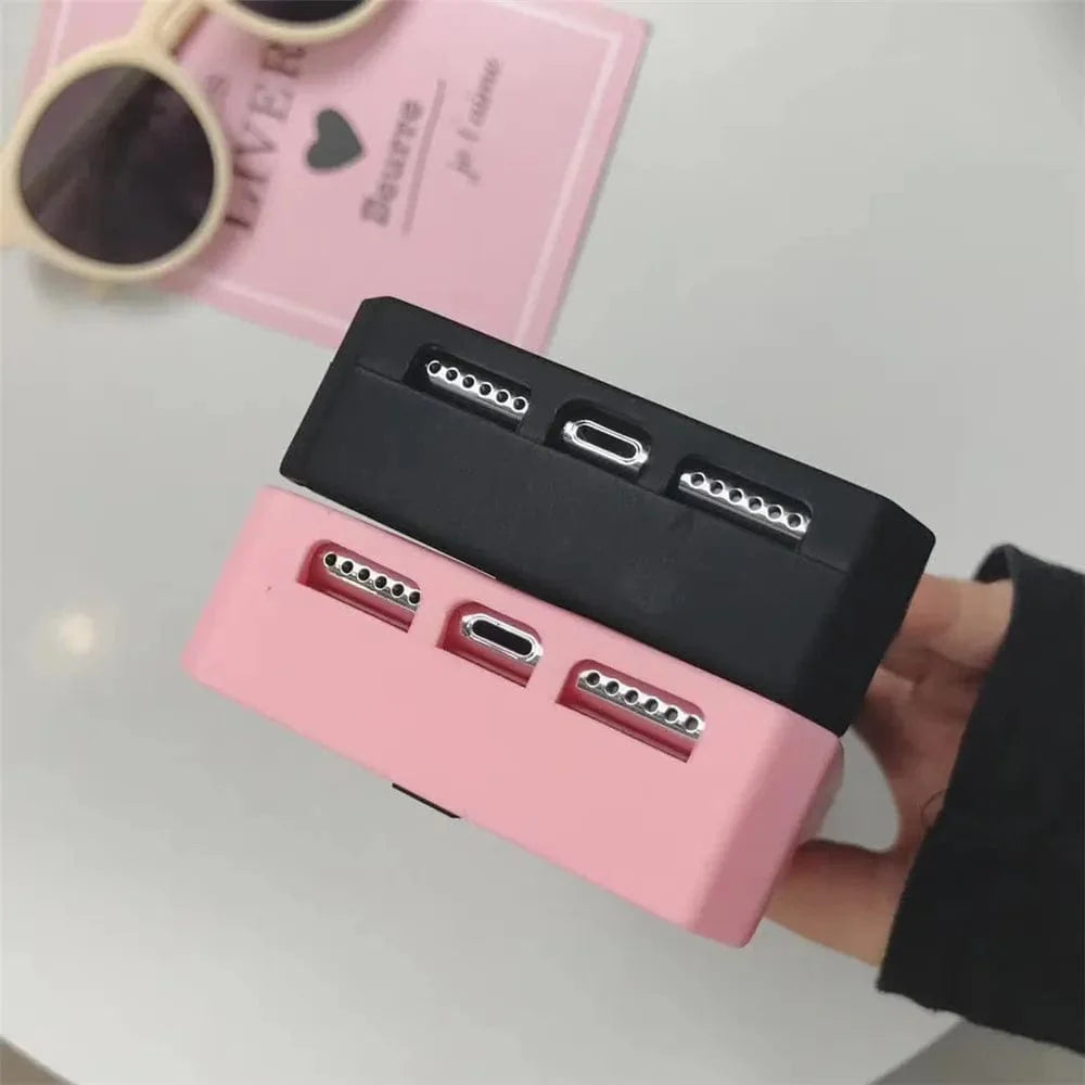 3D Cartoon Mobile Phone iPhone Case - P's One-Stop Shop 