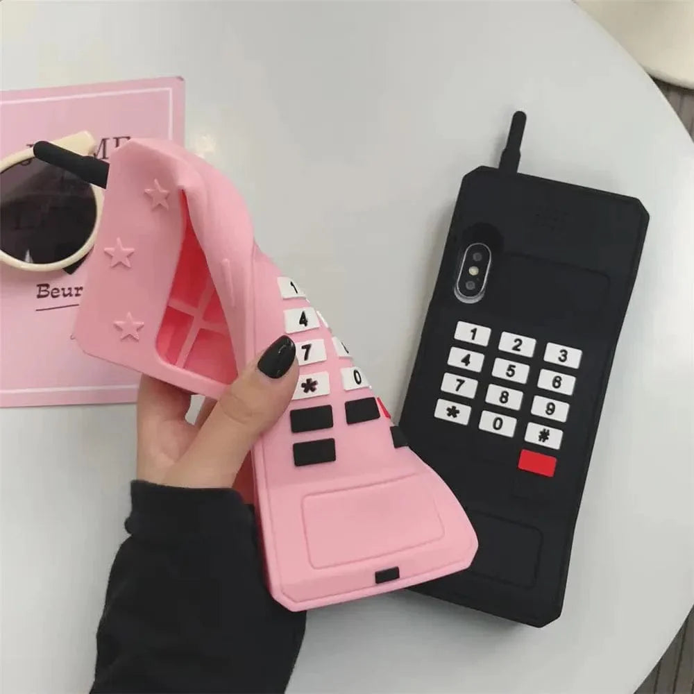 3D Cartoon Mobile Phone iPhone Case - P's One-Stop Shop 