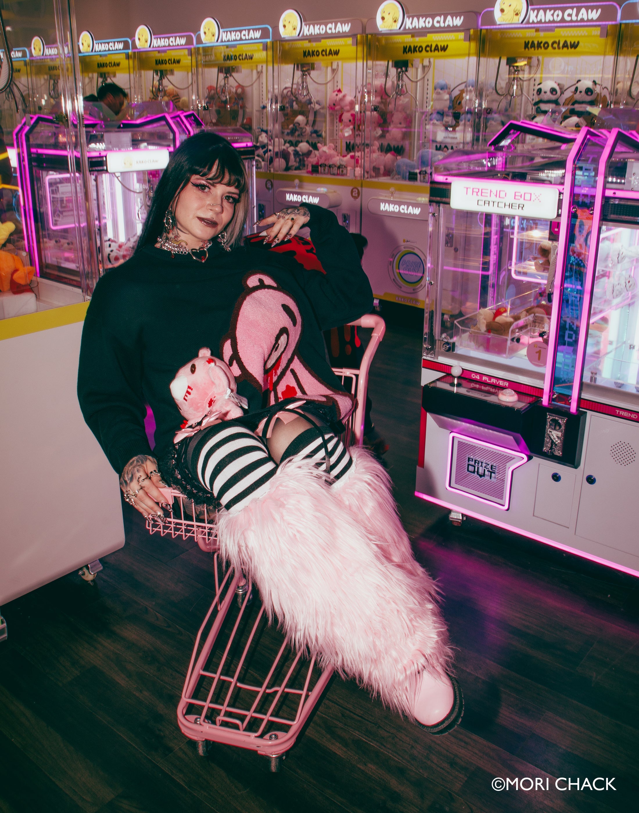Big Gloomy Knit Sweater - P's One-Stop Shop 