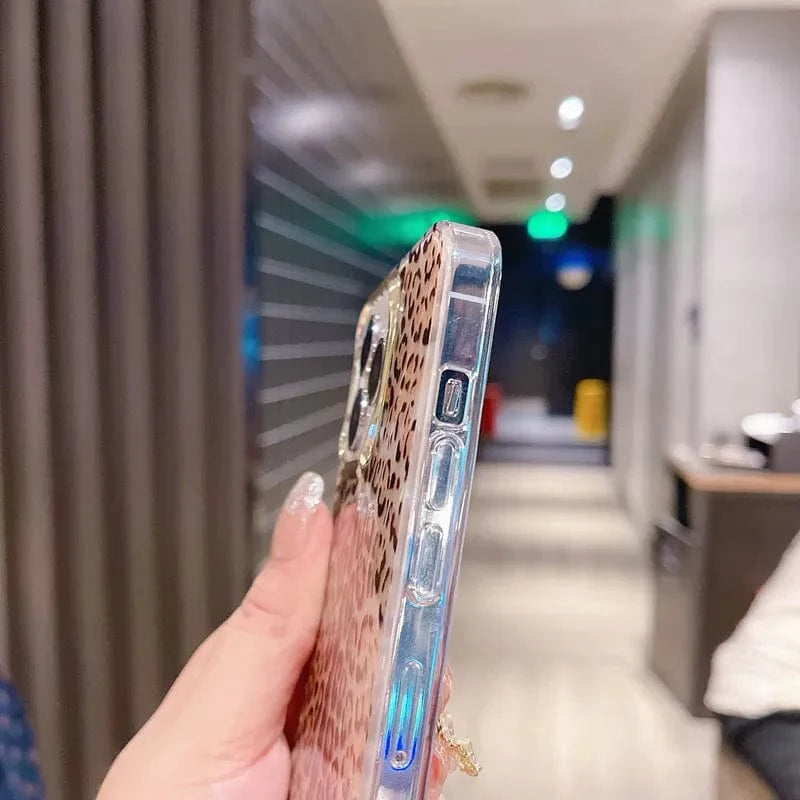 Bling Leopard iPhone Case - P's One-Stop Shop 