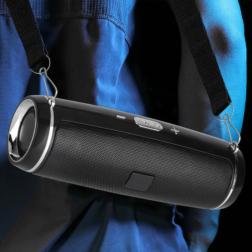 Bluetooth 5.1 Speaker Wireless Waterproof Outdoor Stereo LOUD Bass USB/TF Strap - P's One-Stop Shop 