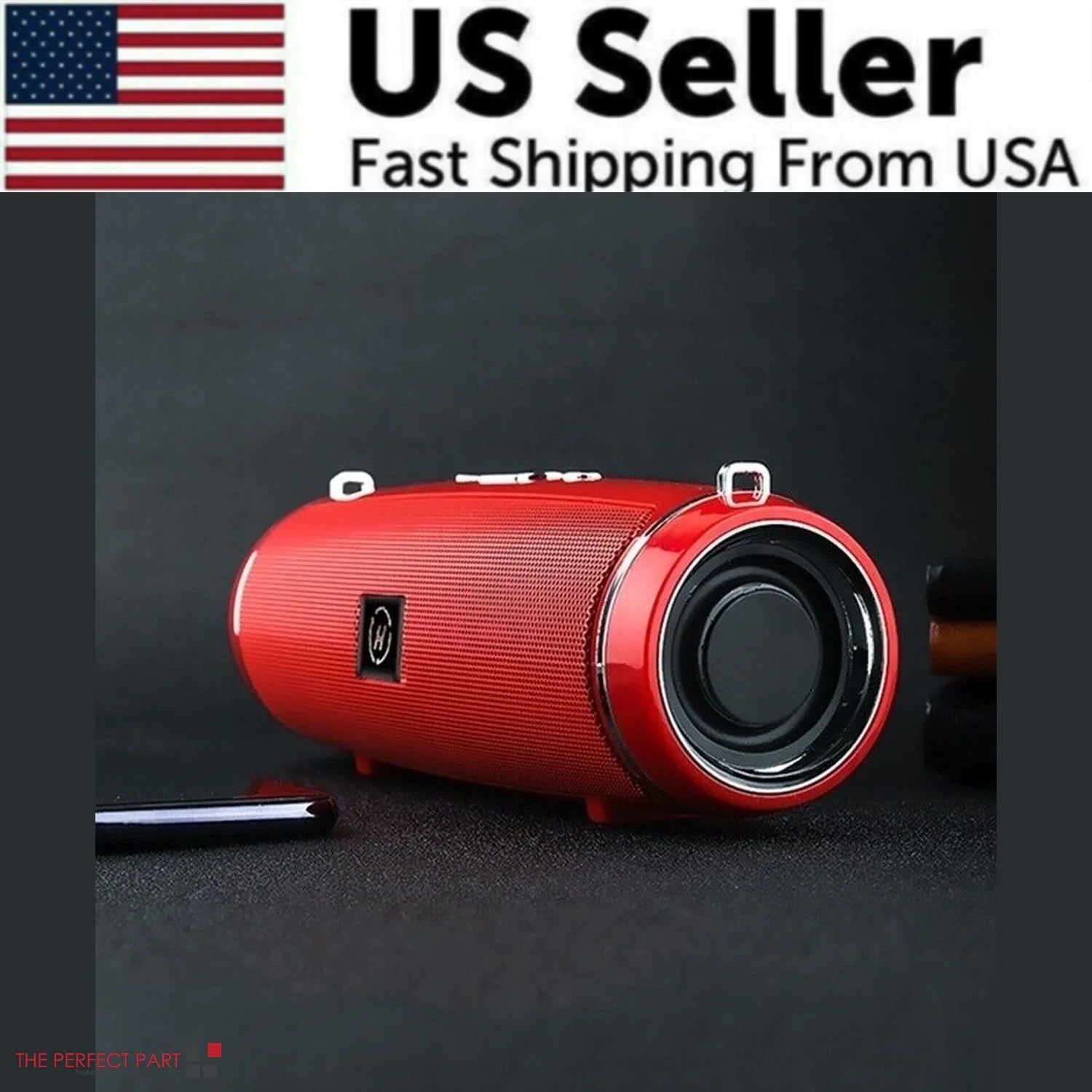 Bluetooth 5.1 Speaker Wireless Waterproof Outdoor Stereo LOUD Bass USB/TF Strap - P's One-Stop Shop 
