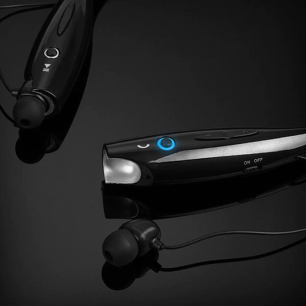Bluetooth Neckband Wireless Headphones Mic Headset Stereo Earbuds Earphone - P's One-Stop Shop 