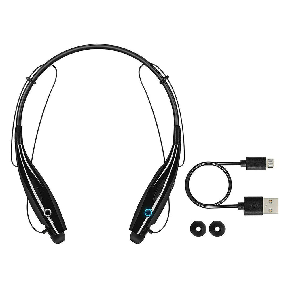 Bluetooth Neckband Wireless Headphones Mic Headset Stereo Earbuds Earphone - P's One-Stop Shop 