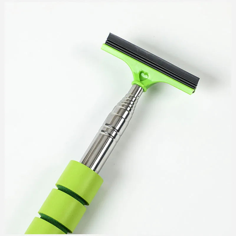 Car Rearview Mirror Wiper Cleaning Tool Auto Glass Mist Cleaner Scraper Car Accessories Handle Telescopic Window Cleaning Brush - P's One-Stop Shop 
