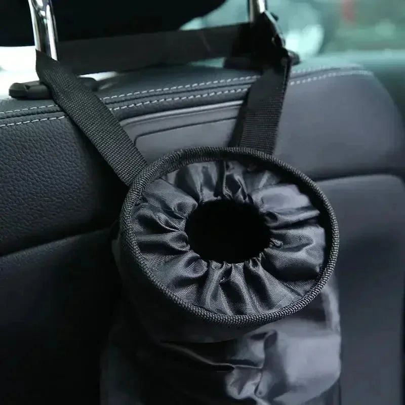 Car Seat Back Trash Holder Hang Litter Bag Garbage Storage Rubbish Container Oxford Cloth Car Waste Bins Cleaning Tools - P's One-Stop Shop 
