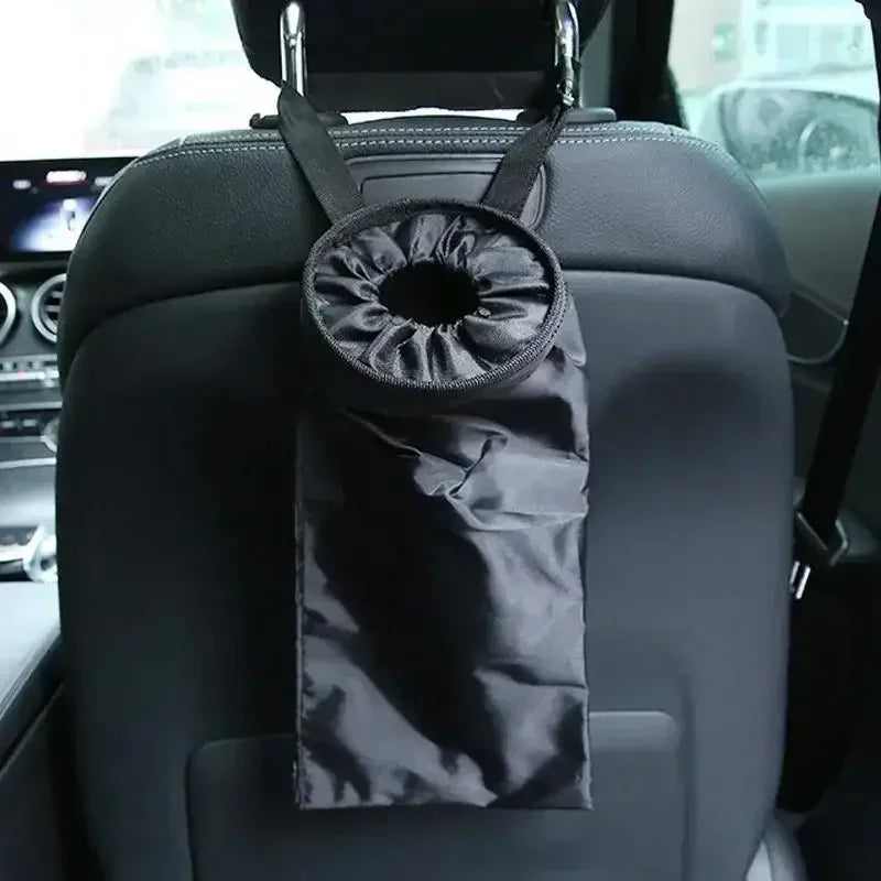 Car Seat Back Trash Holder Hang Litter Bag Garbage Storage Rubbish Container Oxford Cloth Car Waste Bins Cleaning Tools - P's One-Stop Shop 