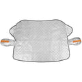 Car Windshield Snow Cover Windproof Magnetic Car Windscreen Cover Frost Ice Protection with Side-Mirror Protector 5 Magnets for Most Vehicles - P's One-Stop Shop 
