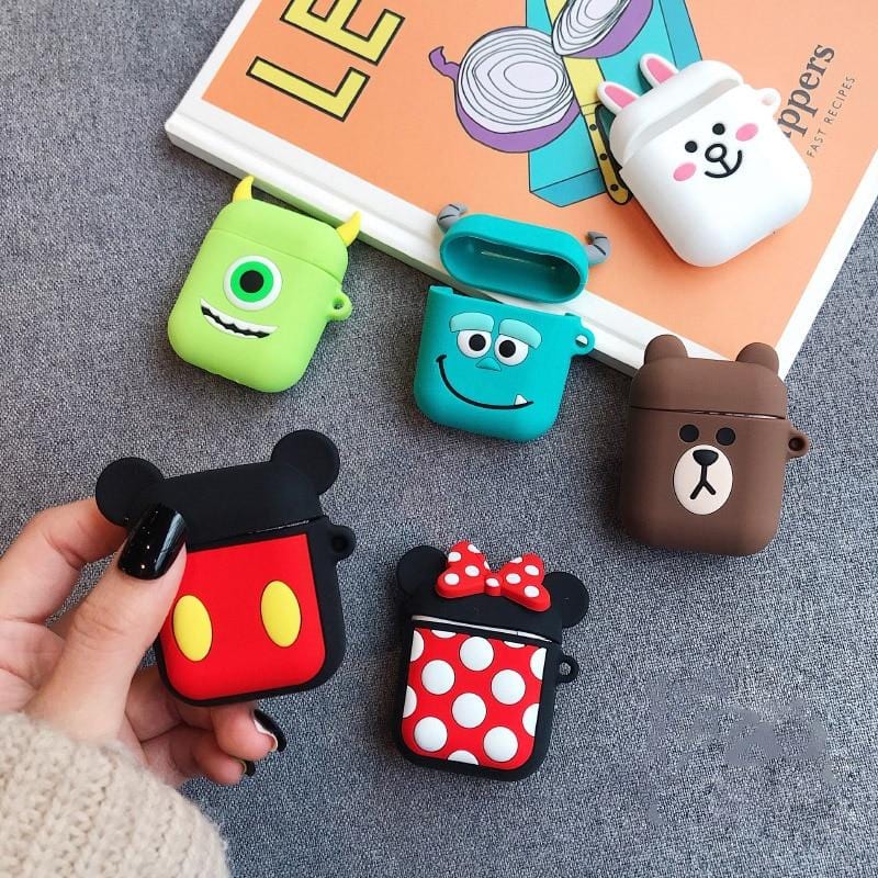 Cartoon Character Apple Airpods Case - P's One-Stop Shop 