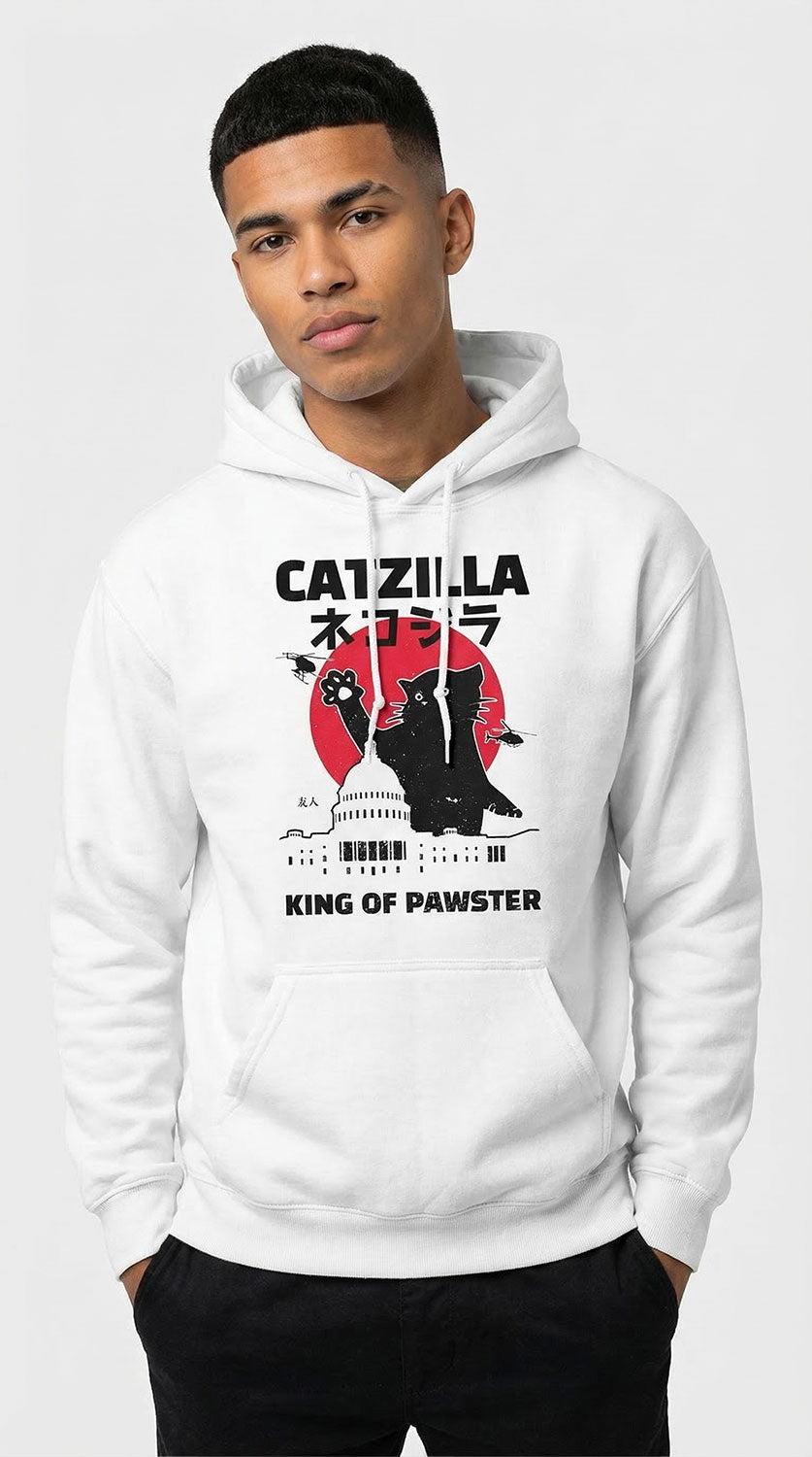 Catzilla Hoodie - P's One-Stop Shop 