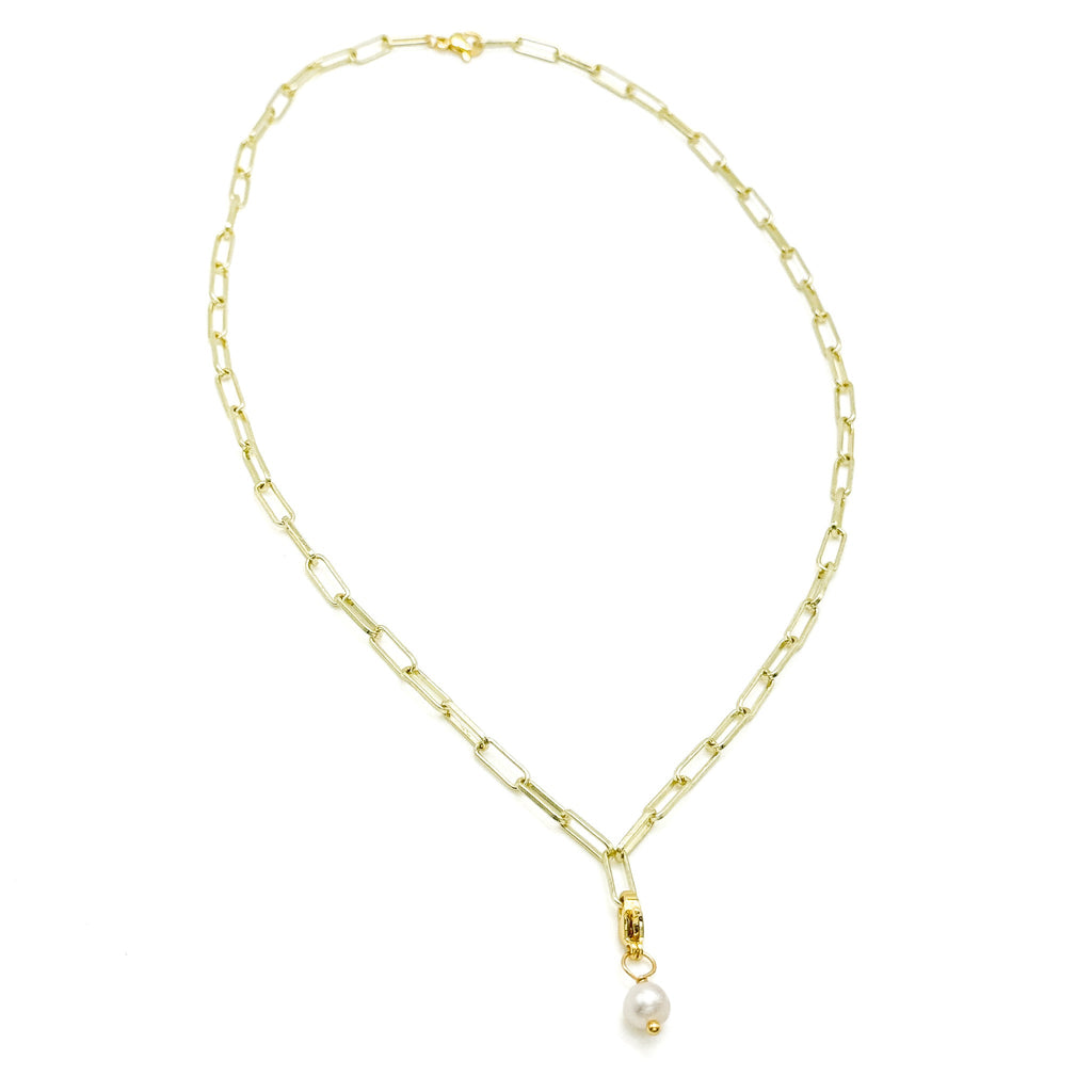 Charming gold necklace - P's One-Stop Shop 