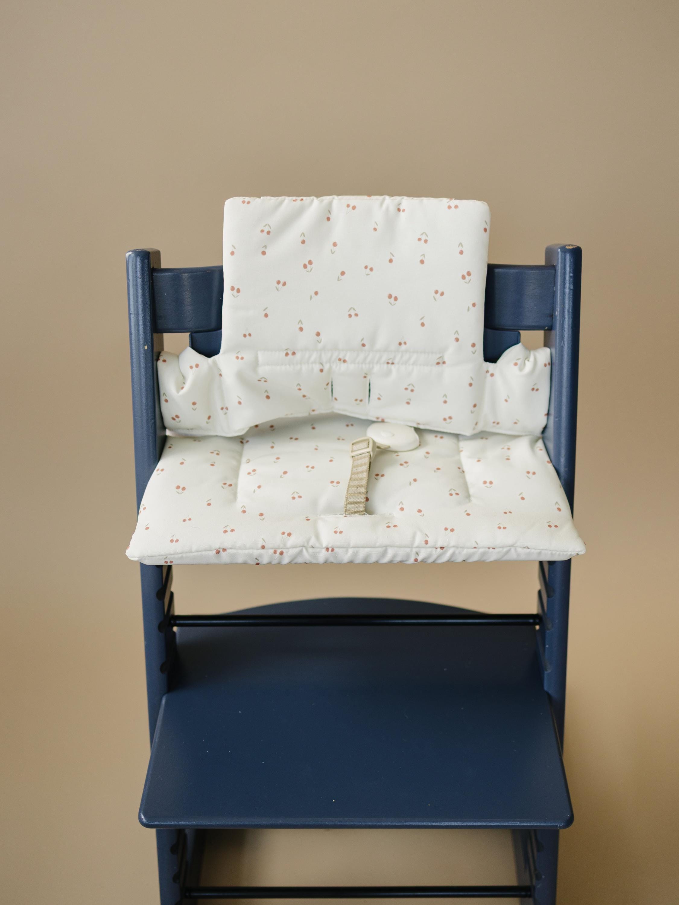 Cherry Cushion for the Stokke Tripp Trapp Highchair - Wipeable Cover - Baby Highchair Accessories - P's One-Stop Shop 