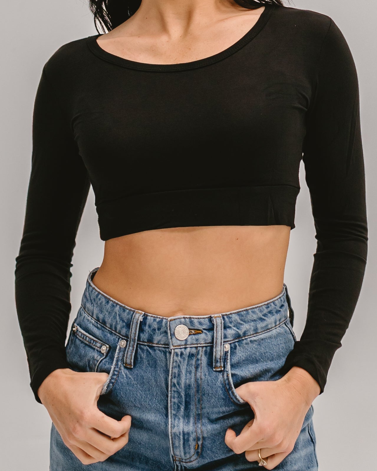 Classic Long Sleeve Halftee - P's One-Stop Shop 