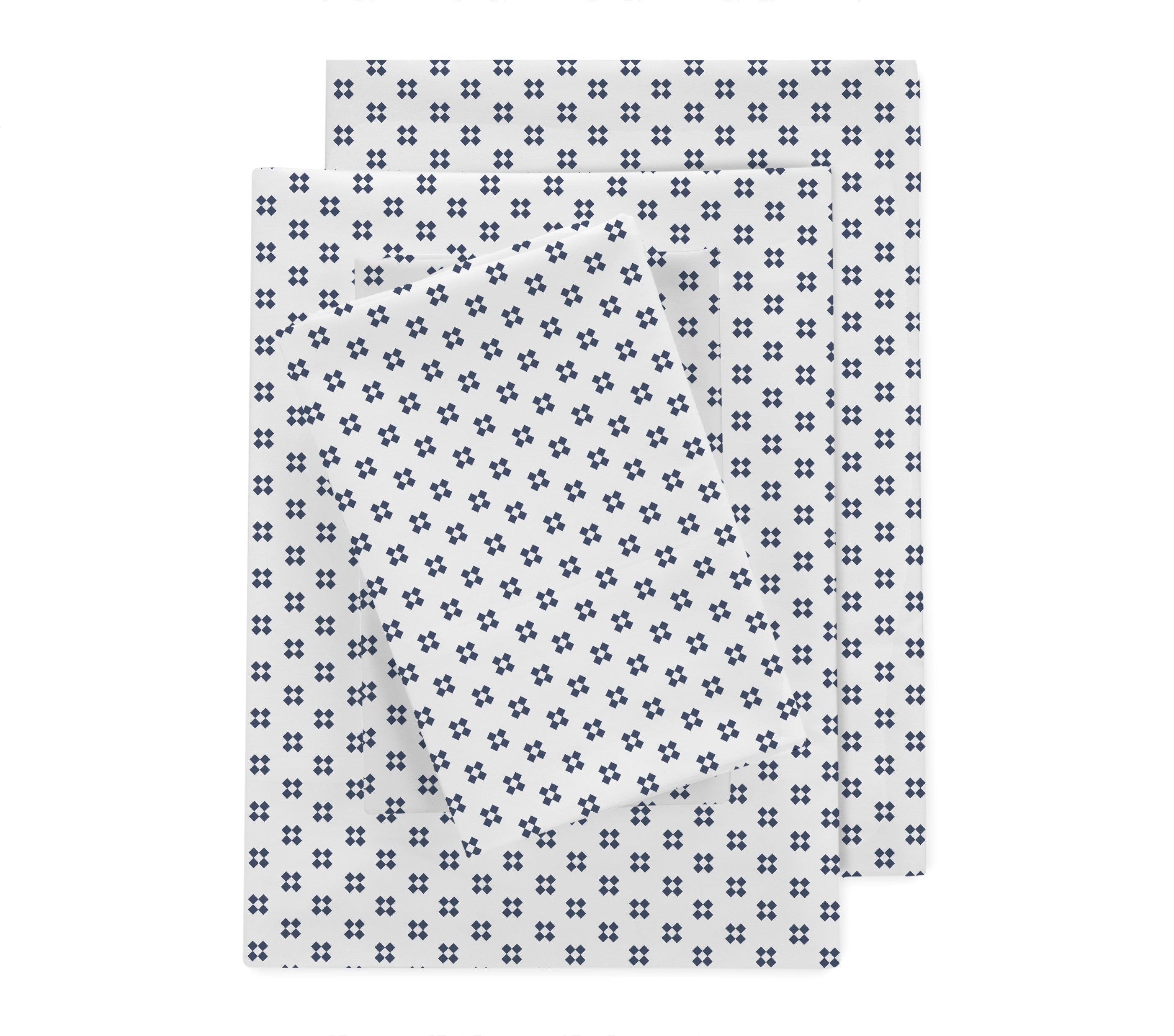 Clean Design Home® Cotton Sheet Set-Jack pattern - P's One-Stop Shop 