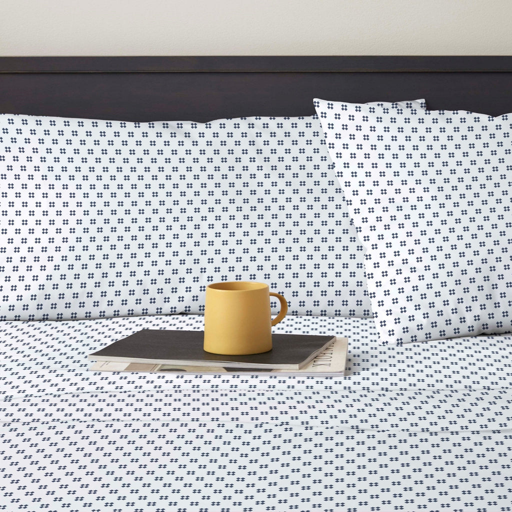 Clean Design Home® Cotton Sheet Set-Jack pattern - P's One-Stop Shop 