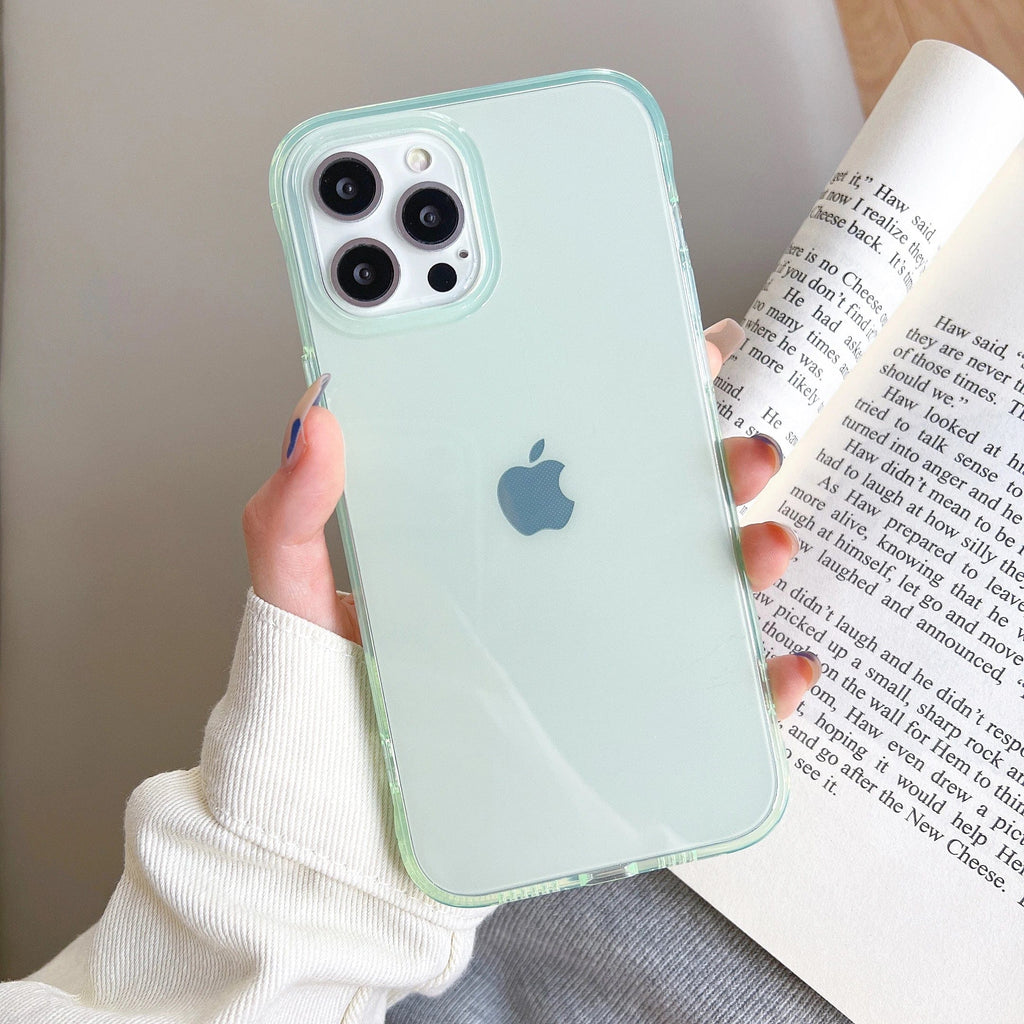 Clear Candy Color iPhone Case - P's One-Stop Shop 