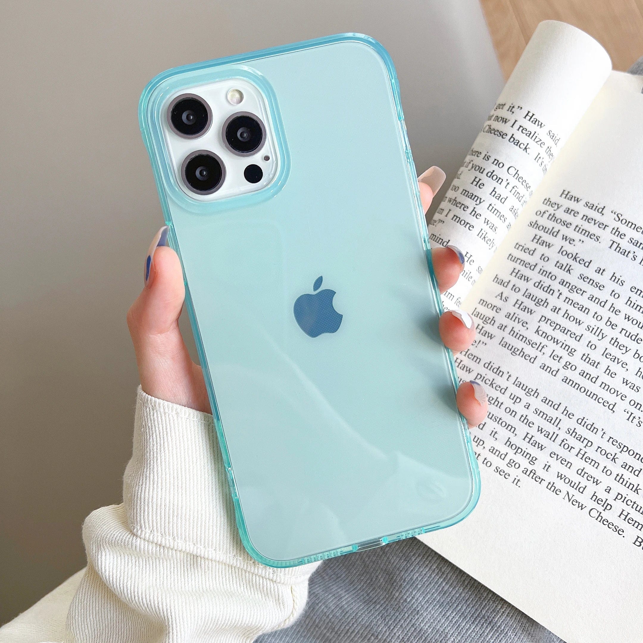 Clear Candy Color iPhone Case - P's One-Stop Shop 