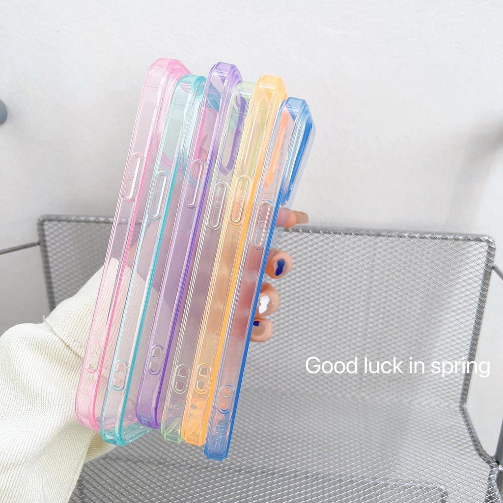 Clear Candy Color iPhone Case - P's One-Stop Shop 