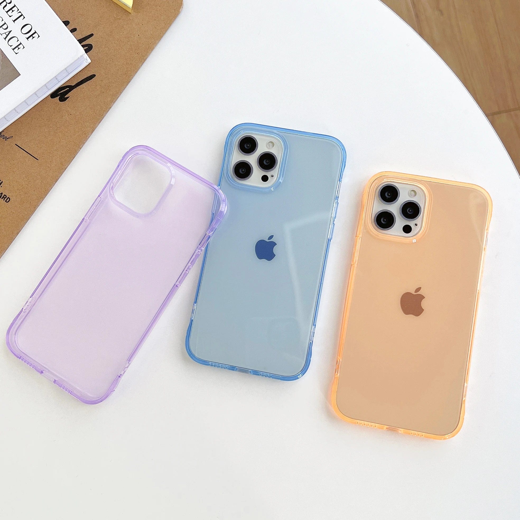 Clear Candy Color iPhone Case - P's One-Stop Shop 