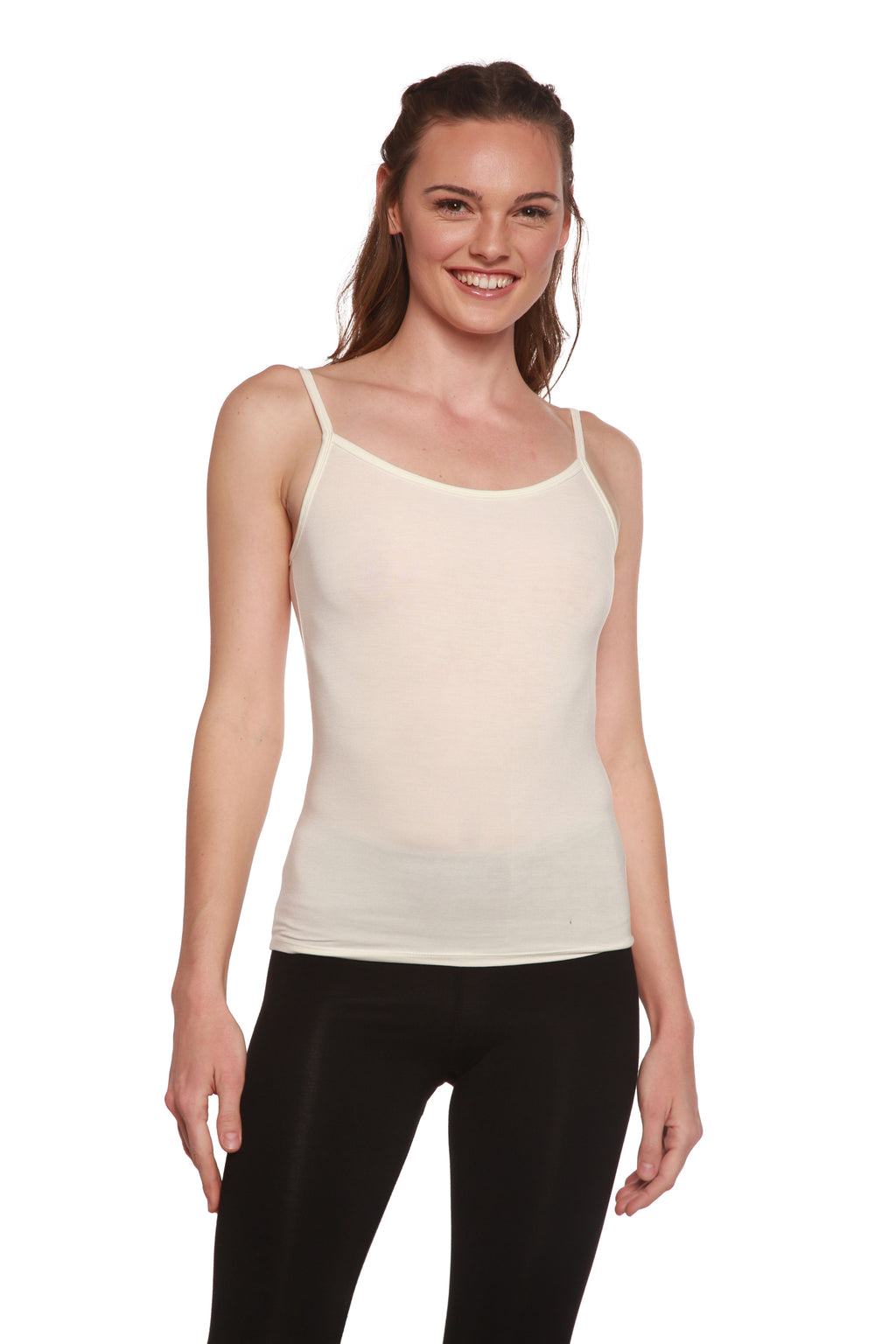 Clearance Women's Bamboo Viscose Spaghetti Strap Camisole - P's One-Stop Shop 