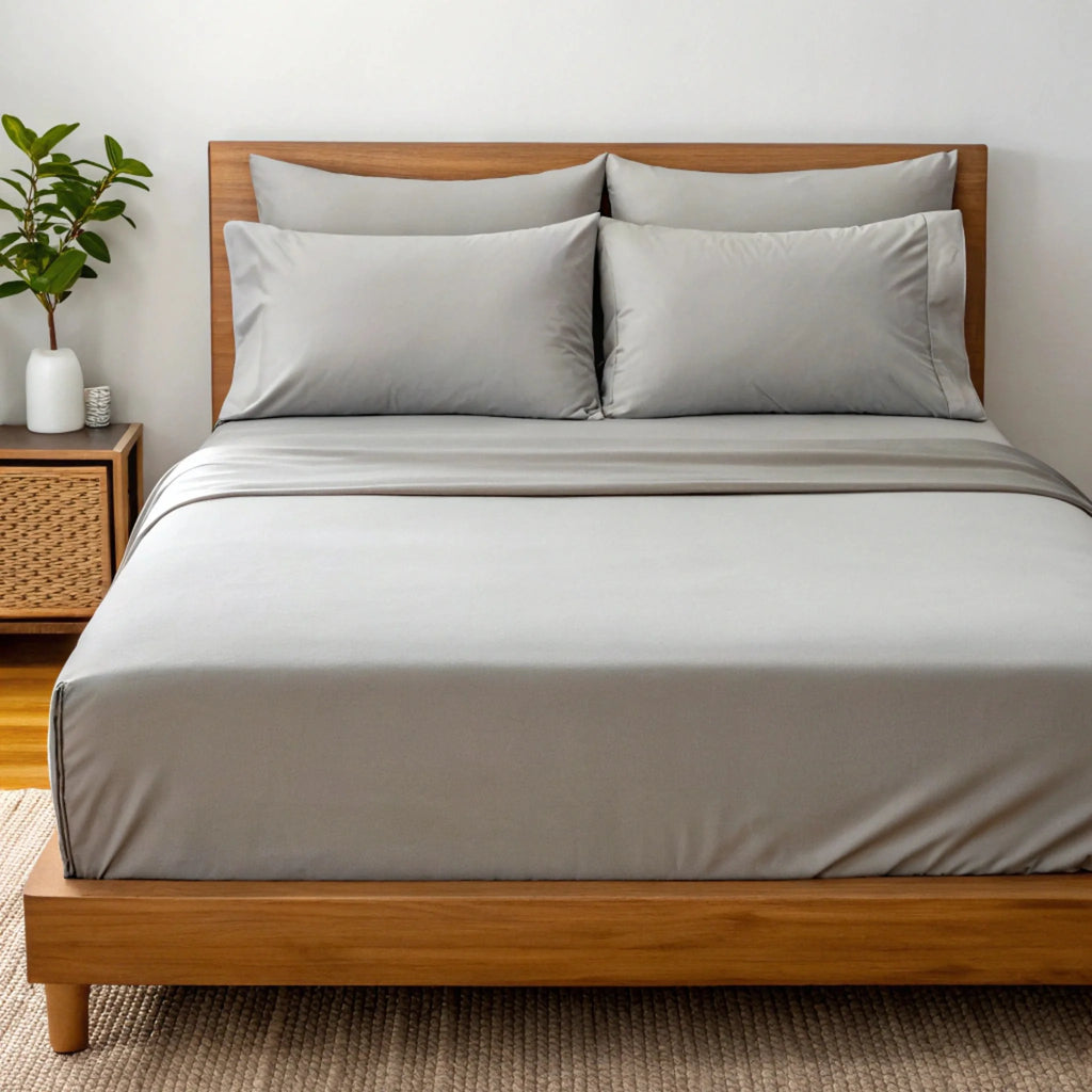 Copper Infused Bamboo Sheet Set | Cooling Comfort - P's One-Stop Shop 