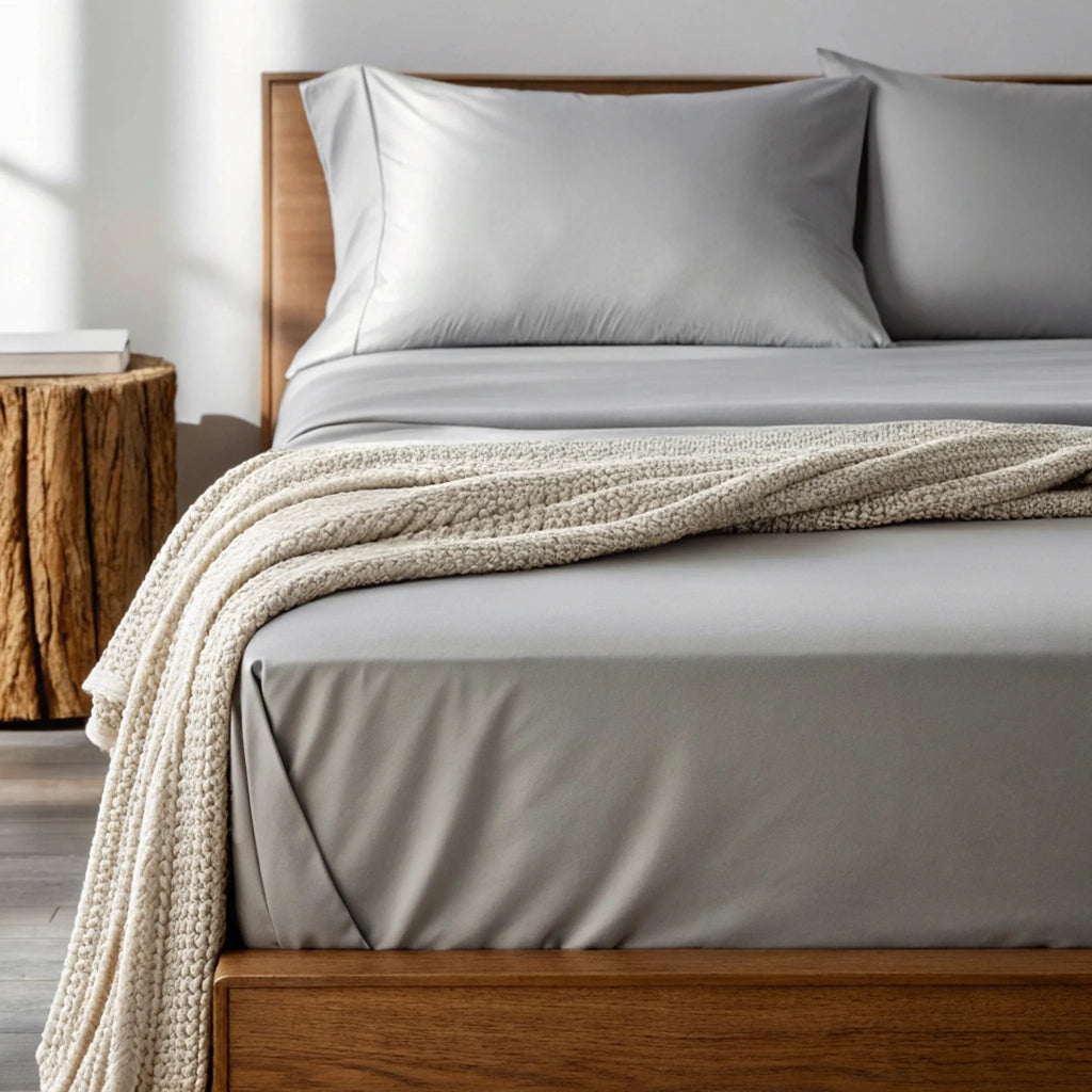 Copper Infused Bamboo Sheet Set | Cooling Comfort - P's One-Stop Shop 