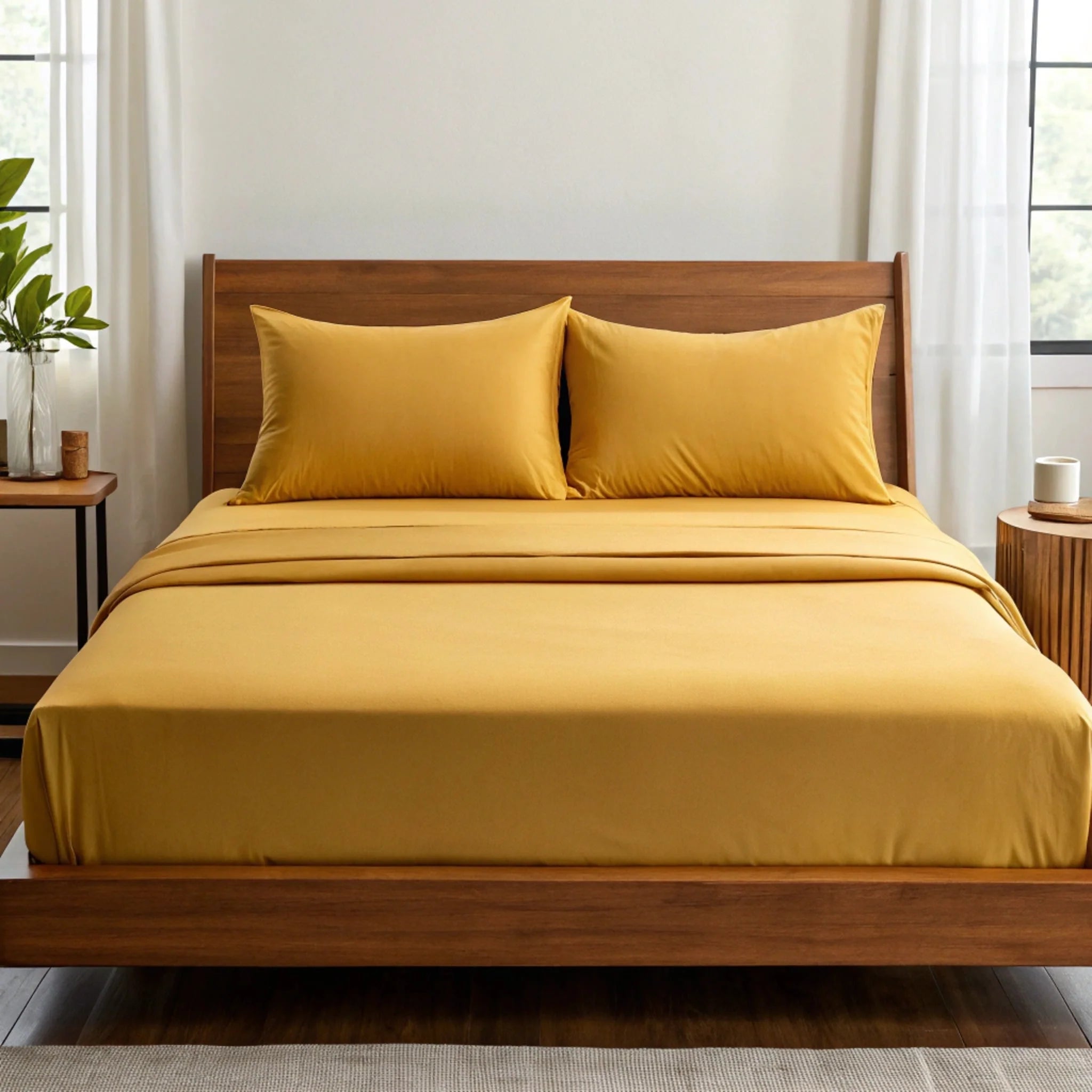 Copper Infused Bamboo Sheet Set | Cooling Comfort - P's One-Stop Shop 