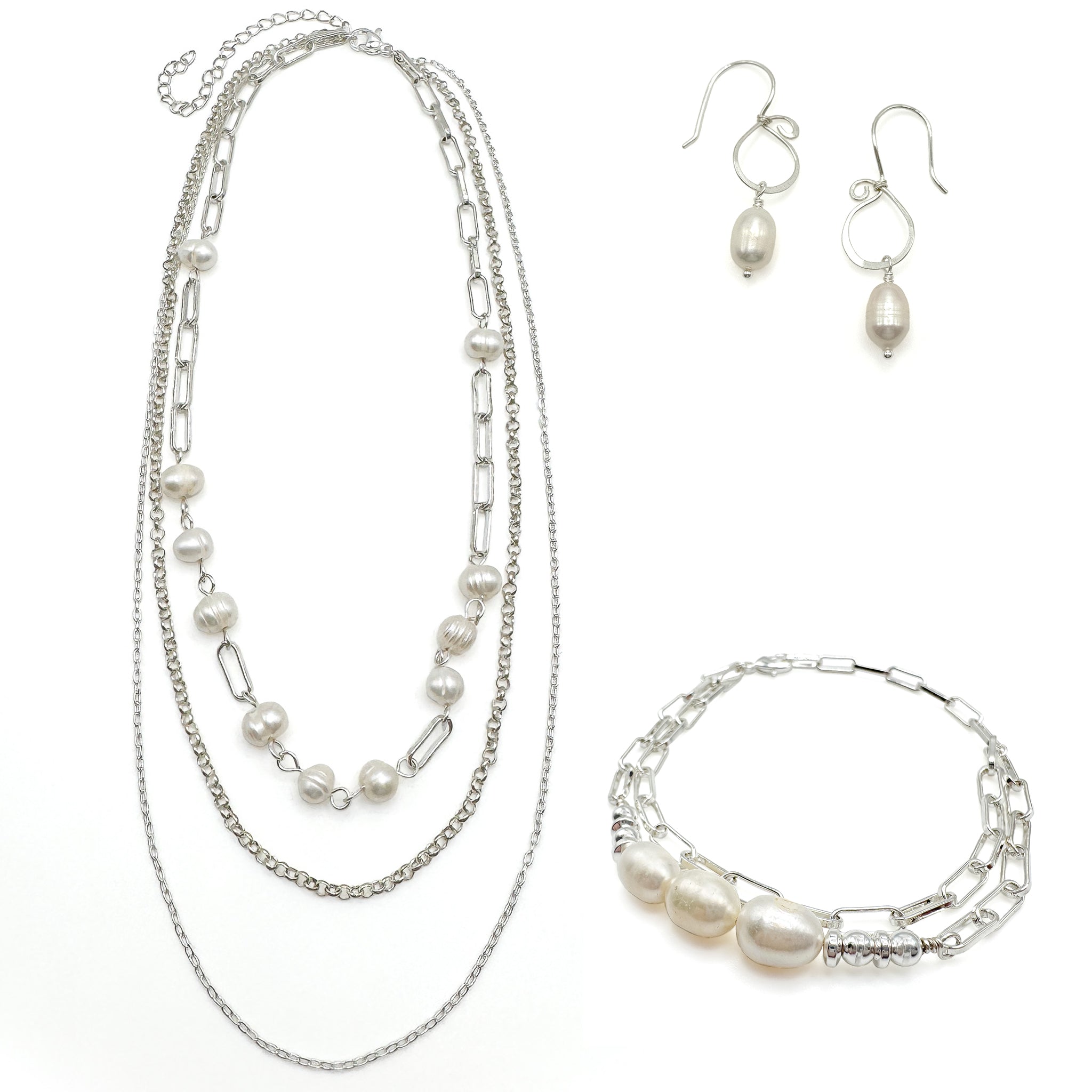 Coquette silver necklace - P's One-Stop Shop 