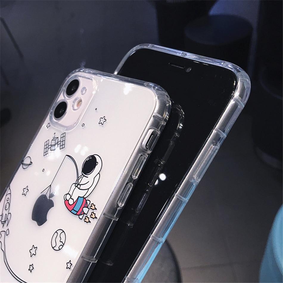 Creative Astronaut Shockproof iPhone Case - P's One-Stop Shop 