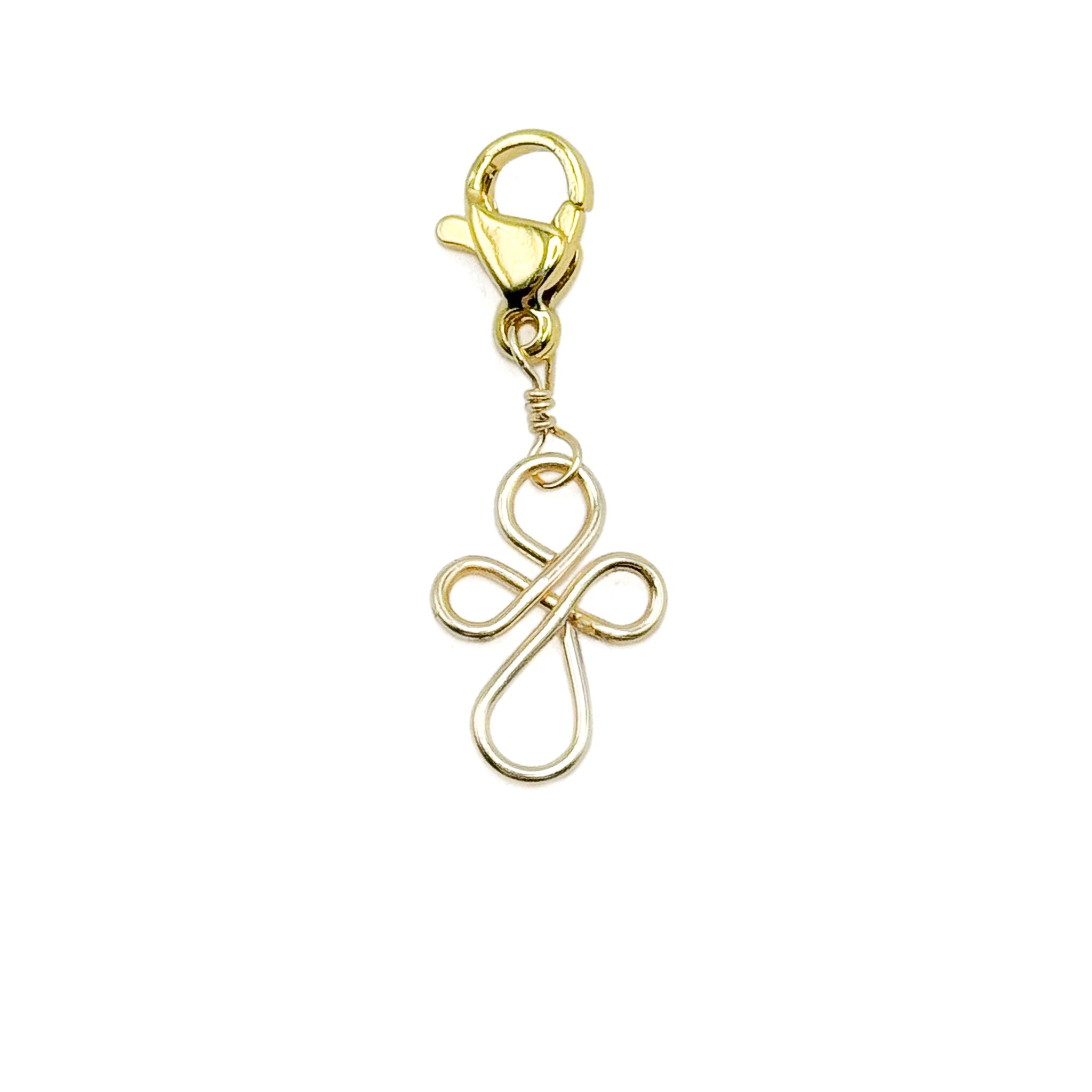 Cross gold charm - P's One-Stop Shop 