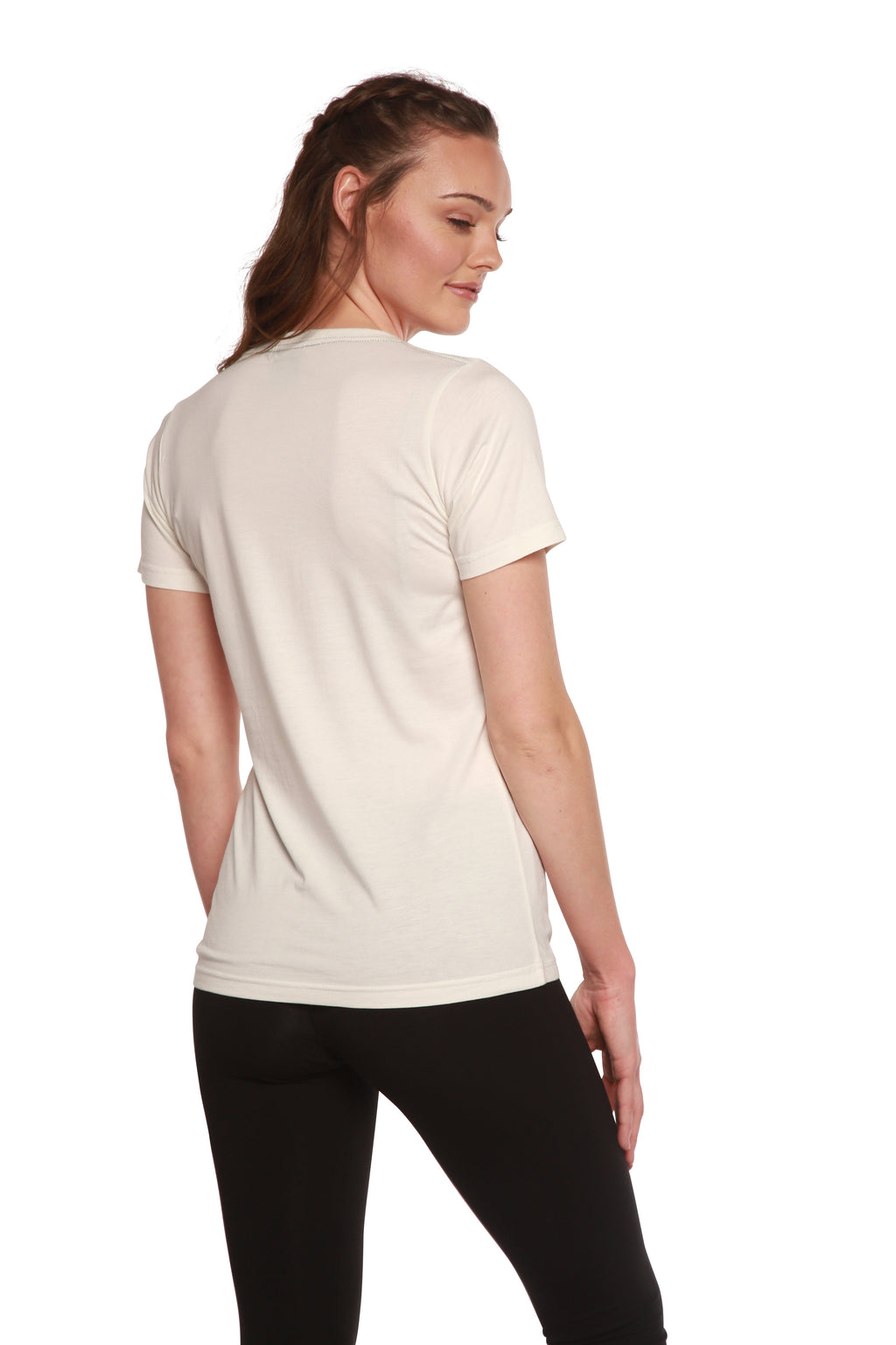 Custom Printed Women's Bamboo/Cotton Short Sleeve Scoop Neck Graphic T-Shirt - P's One-Stop Shop 
