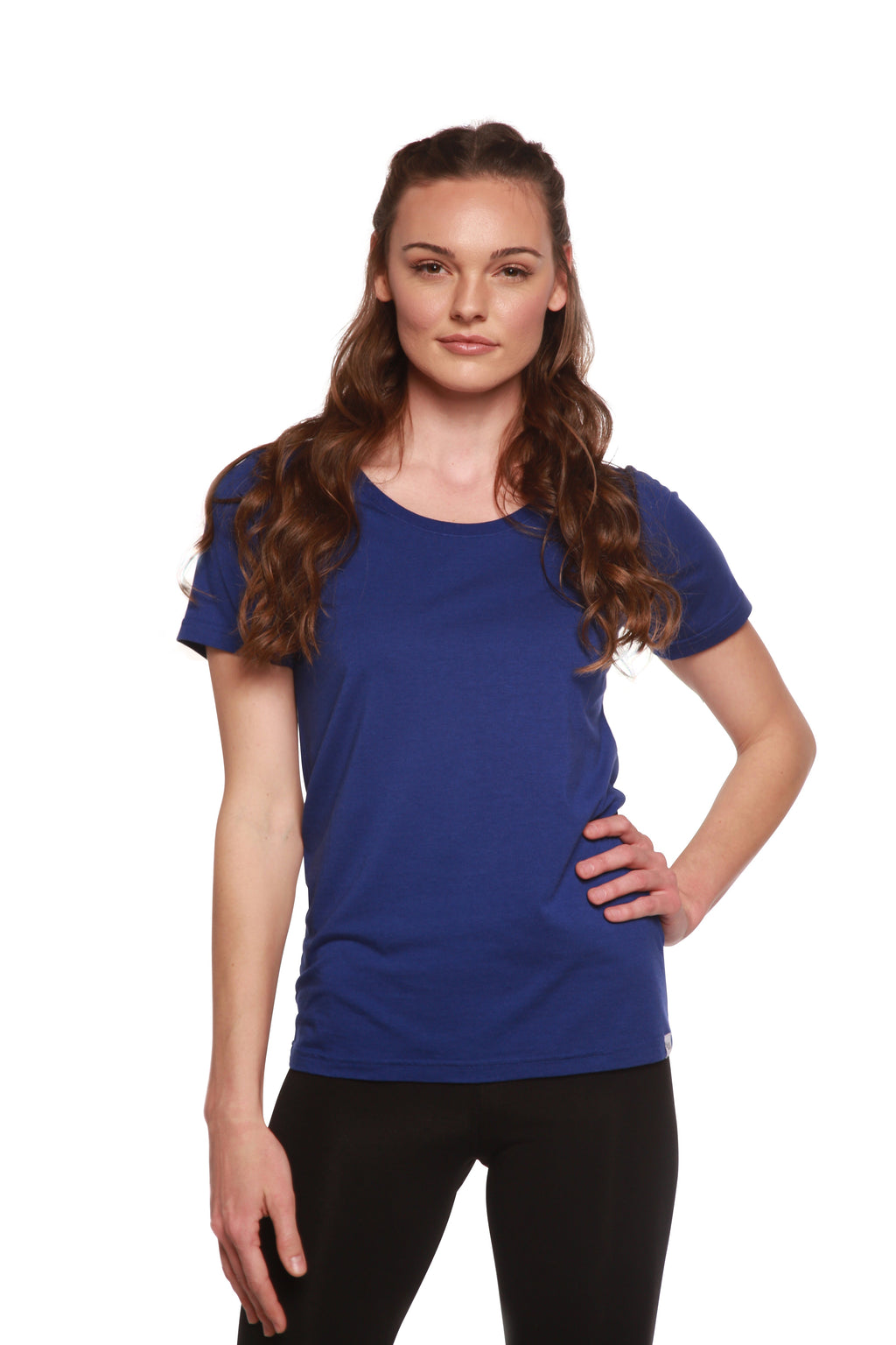 Custom Printed Women's Bamboo/Cotton Short Sleeve Scoop Neck Graphic T-Shirt - P's One-Stop Shop 