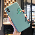 Cute Couple Dinosaur iPhone Case - P's One-Stop Shop 