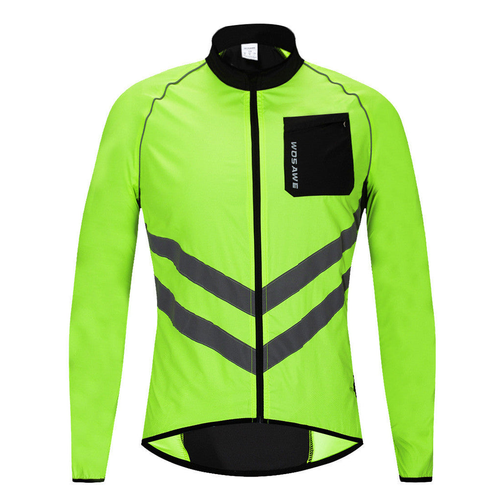 Cycling fishing reflective jacket - P's One-Stop Shop 