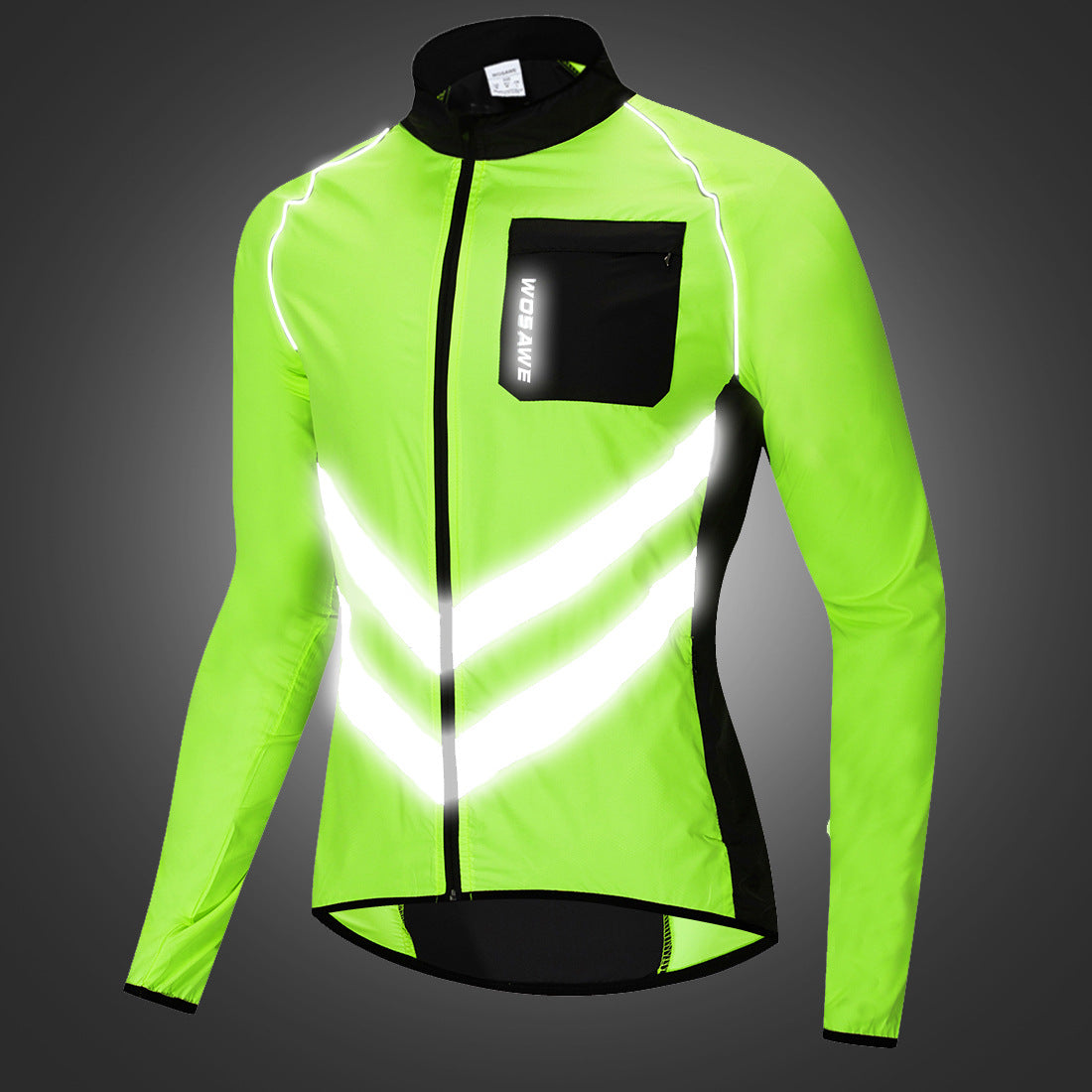 Cycling fishing reflective jacket - P's One-Stop Shop 
