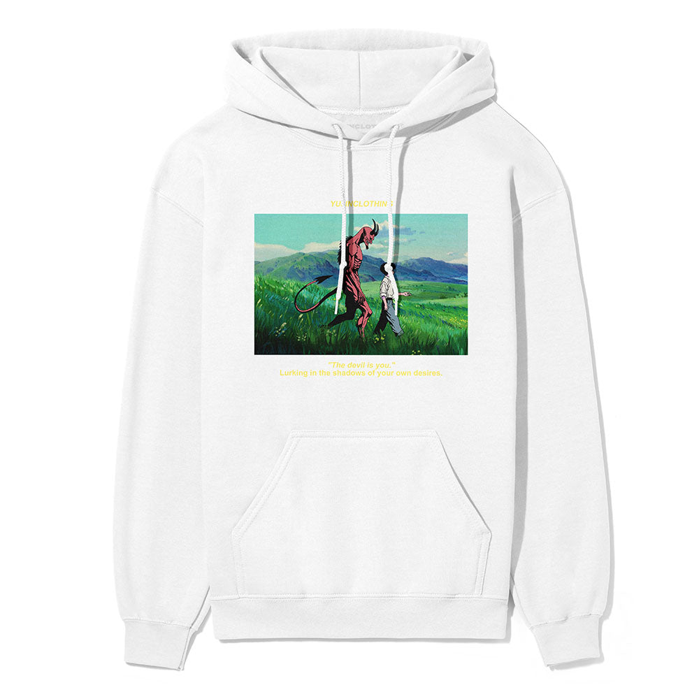 Devil And Boy Hoodie - P's One-Stop Shop 
