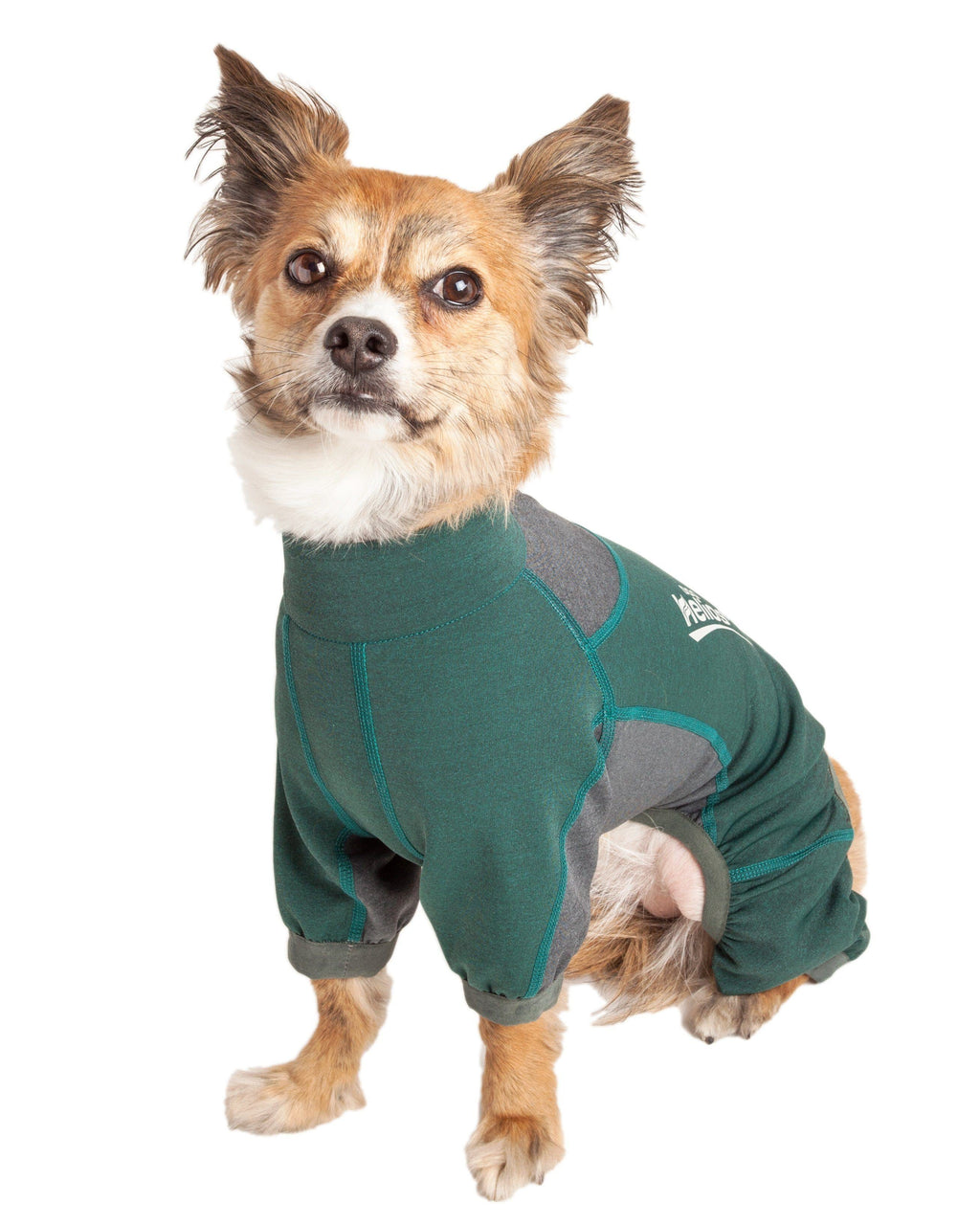 Dog Helios ® 'Rufflex' Mediumweight 4-Way-Stretch Fitness Yoga Dog Tracksuit Jacket - P's One-Stop Shop 
