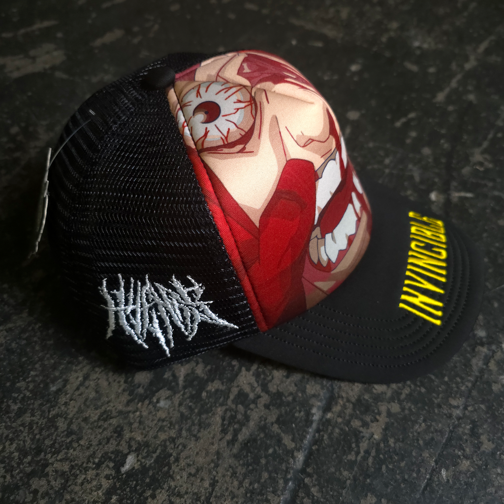 Face Smasher Trucker Hat Black - P's One-Stop Shop 