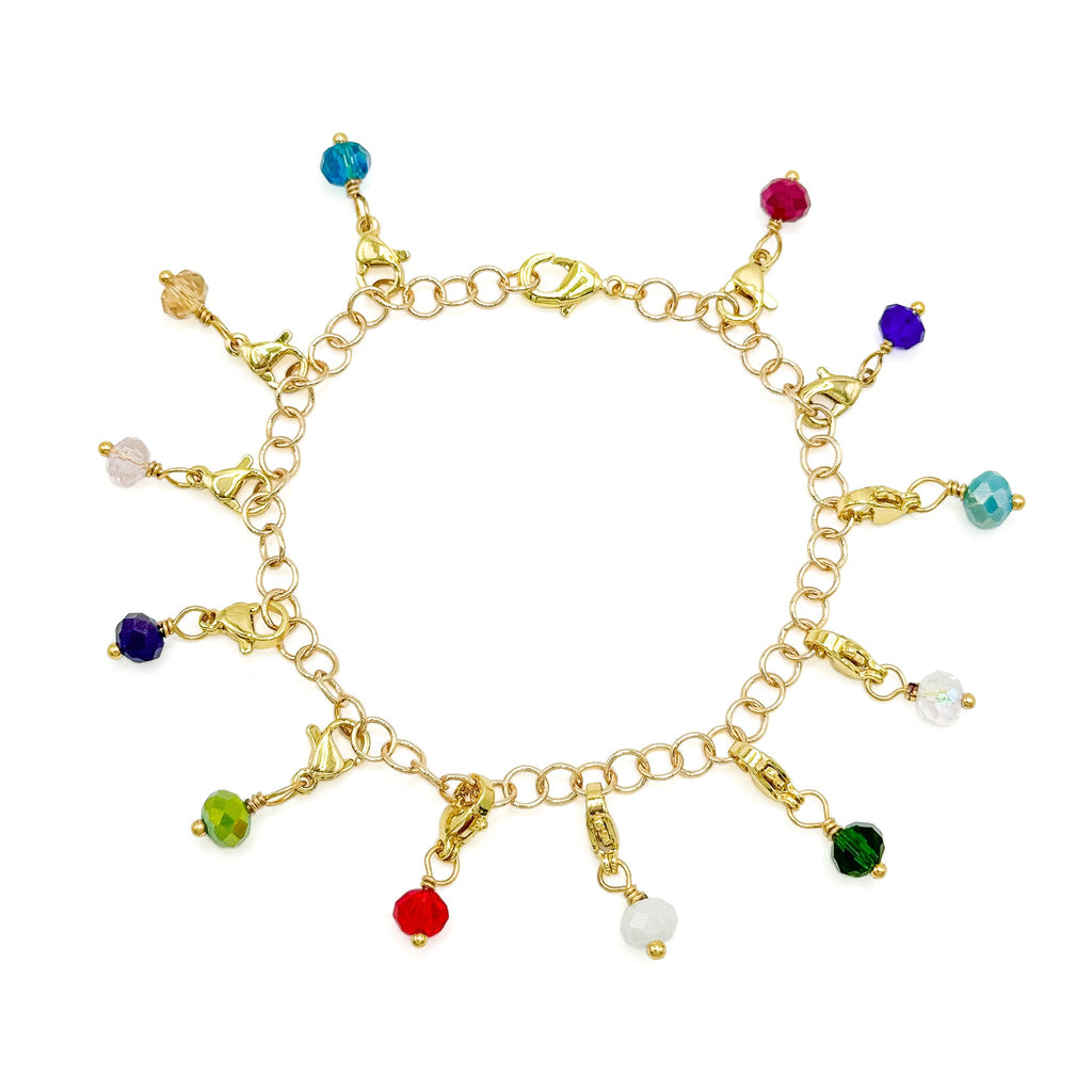 Familia Gold Birthstone Charms - P's One-Stop Shop 