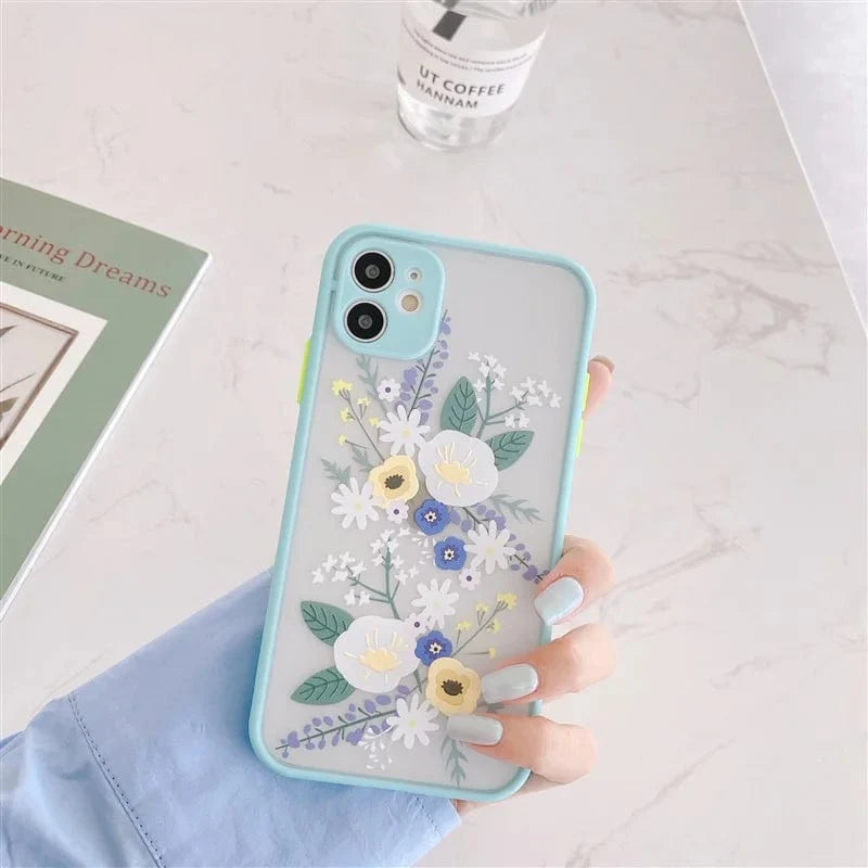 Fashion Cute Flower iPhone Case - P's One-Stop Shop 