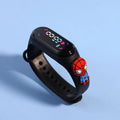 Fashion Mickey Children Watches For Girls Electronic Bracelet Sports Touch LED Spiderman Doll Kids Watch Women Waterproof Clock - P's One-Stop Shop 