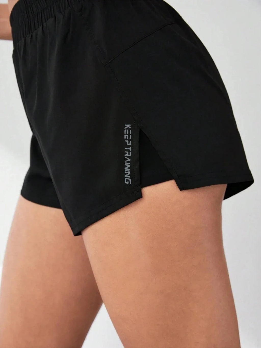 Faux Two-Piece Women's Anti-Exposure Yoga Shorts - P's One-Stop Shop 