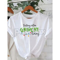 Feeling Grinchy Today T-Shirt – Funny Dr. Seuss Inspired Christmas Graphic Tee, Holiday Humor Shirt for Men & Women - P's One-Stop Shop 