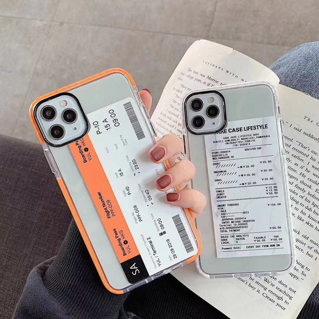 First Class Plane Ticket iPhone Case - P's One-Stop Shop 