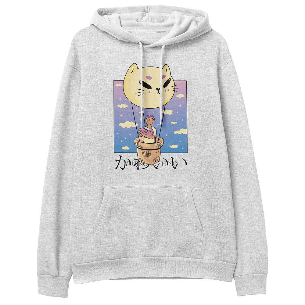 Fluffy Cat Hoodie - P's One-Stop Shop 