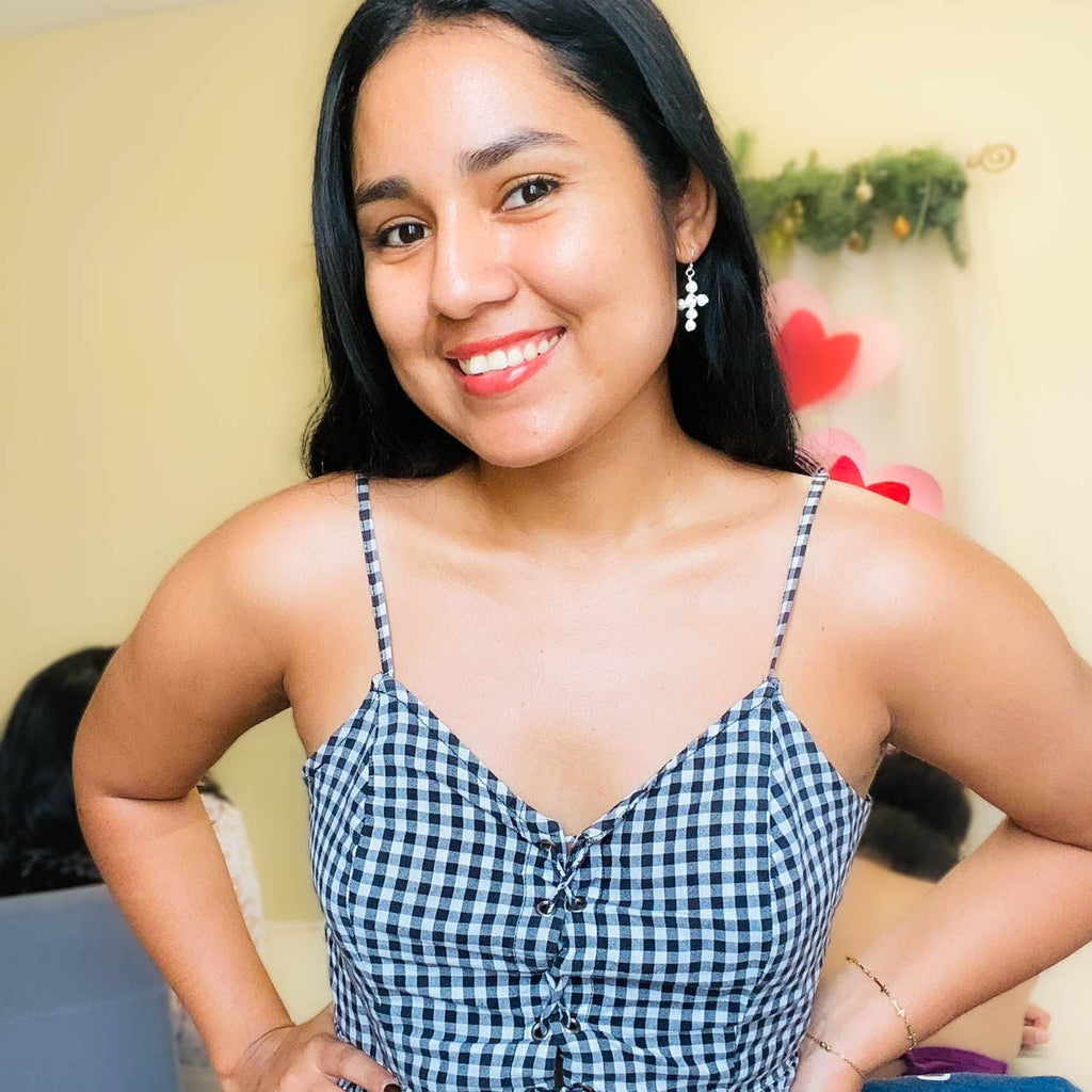 Good News silver earrings - P's One-Stop Shop 
