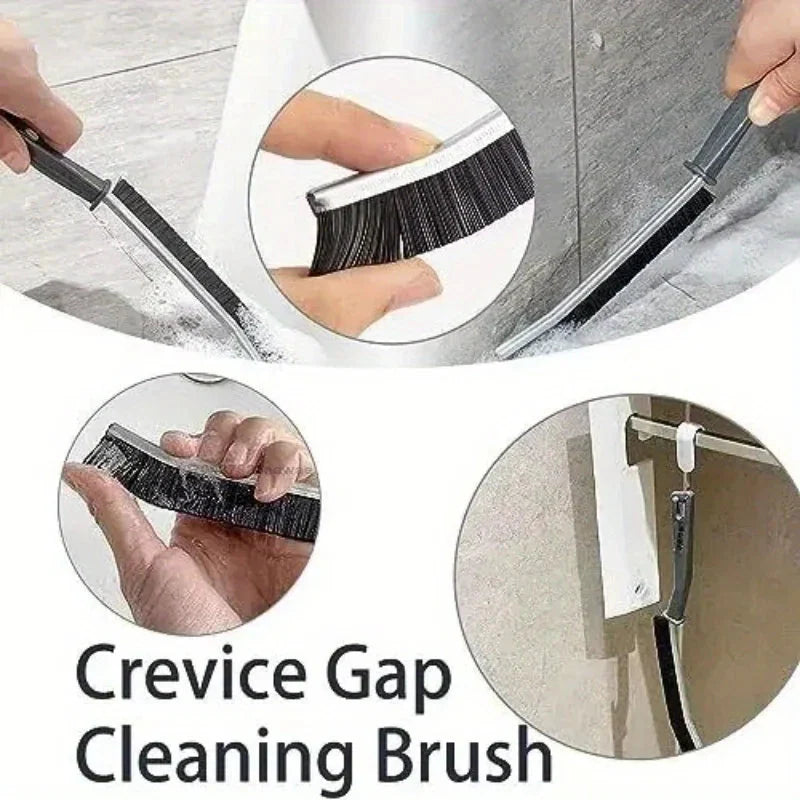 Hard Bristle Crevice Cleaning Brush – Perfect for Tile Joints, Window Tracks, and Seam Cleaning - P's One-Stop Shop 