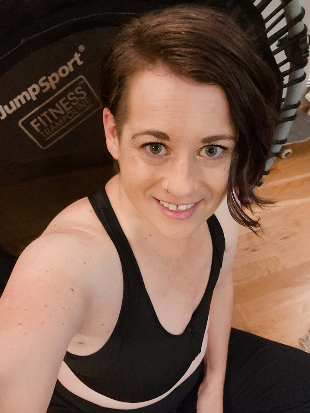 Hero Front‑Closure Sports Bra - Black - P's One-Stop Shop 