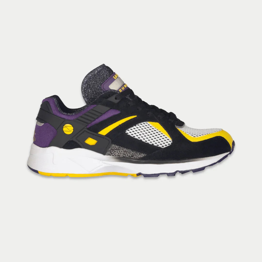 LA Gear Men's Catapult Light-Up Lowtop | Black x Purple x Yellow - P's One-Stop Shop 